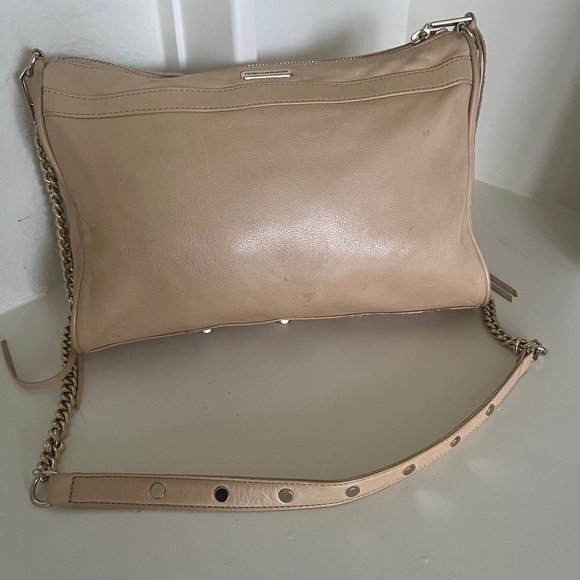 Rebecca Minkoff cream beigeLeather Crossbody Bag XL - Picture 7 of 14